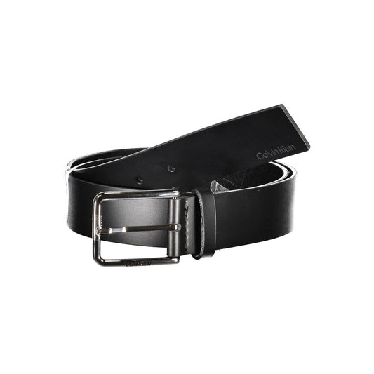 Calvin Klein Black Leather Belt Calvin Klein