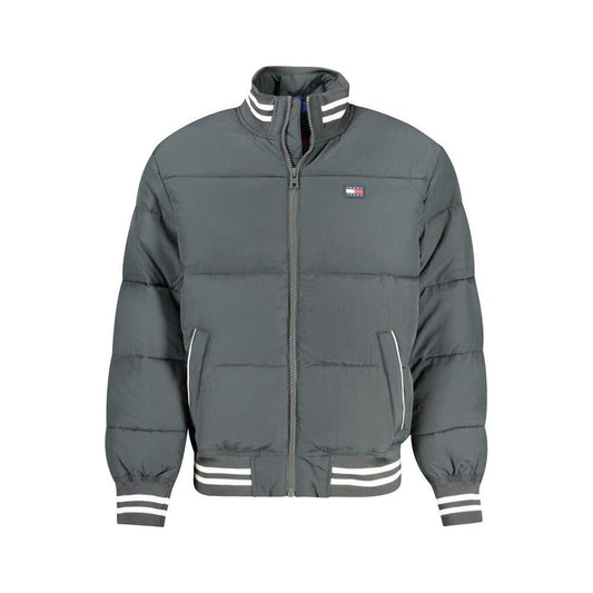 Tommy Hilfiger Green Polyamide Men Jacket Tommy Hilfiger