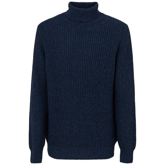 Gran Sasso Blue Wool Sweater Gran Sasso