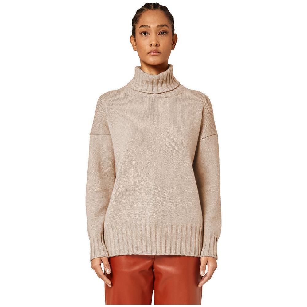 Alpha Studio Beige Cashmere Sweater Alpha Studio