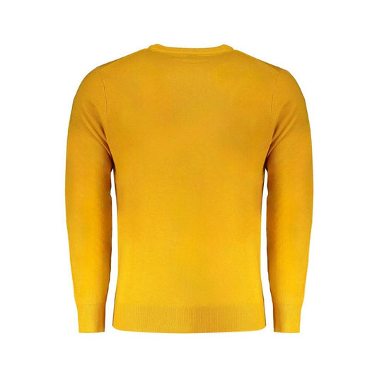 Norway 1963 Yellow Wool Men Sweater Norway 1963