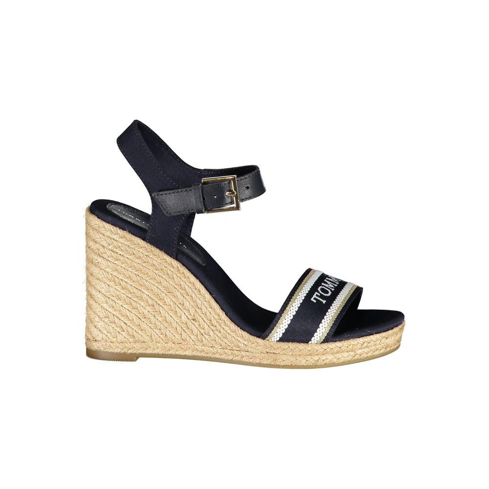 Tommy Hilfiger Blue Polyester Sandal Tommy Hilfiger