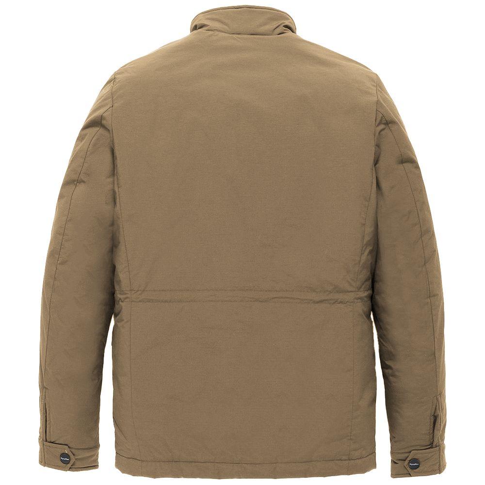 Refrigiwear Brown Nylon Jacket Refrigiwear