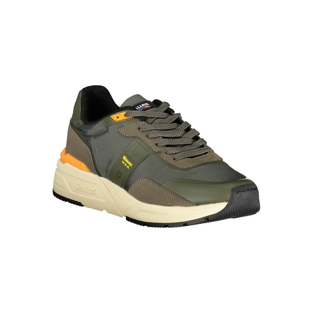 Blauer Green Polyester Sneaker Blauer