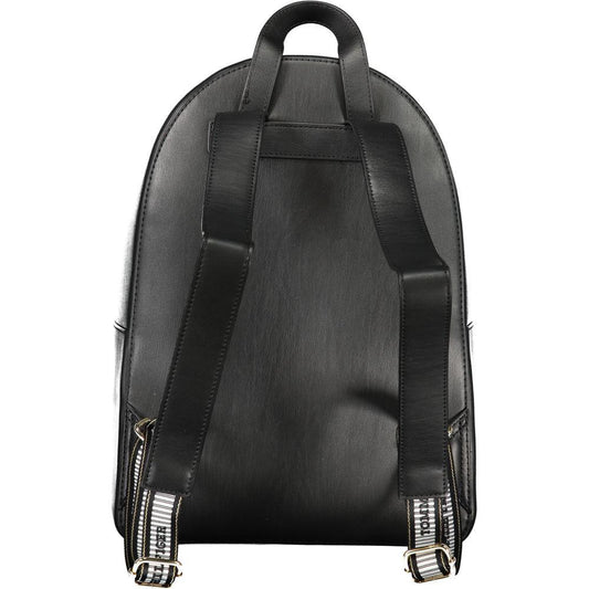 Tommy Hilfiger Black Polyethylene Backpack Tommy Hilfiger