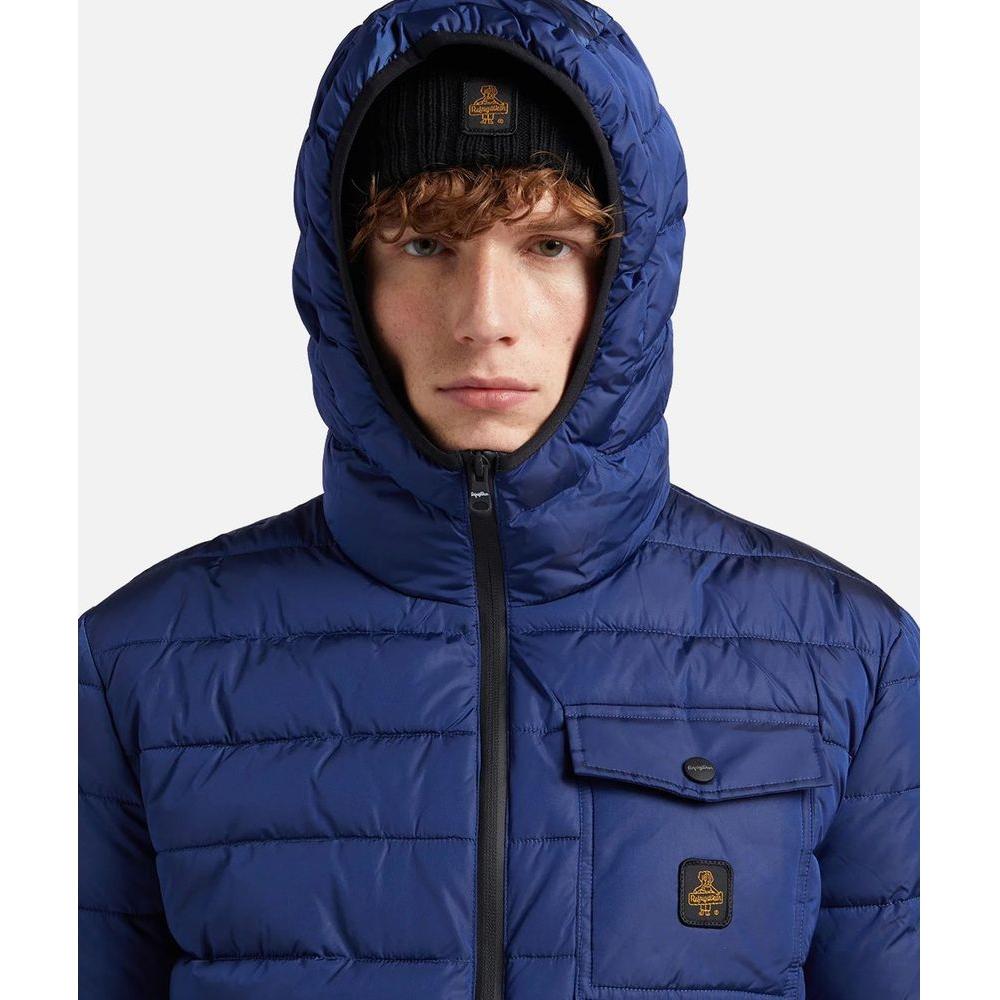 Refrigiwear Blue Nylon Jacket Refrigiwear