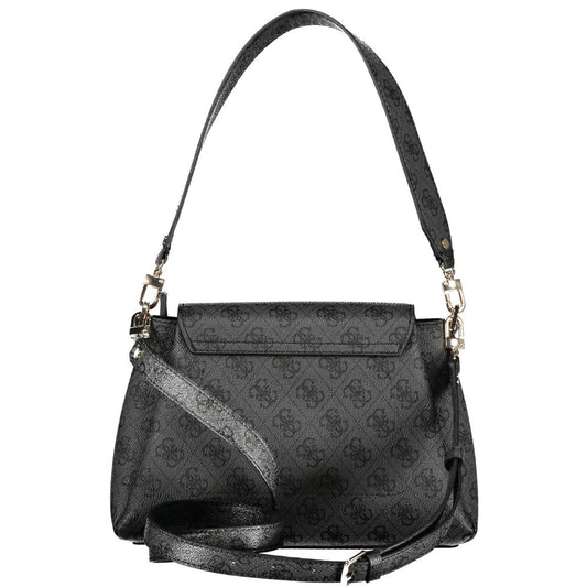 Guess Jeans Black Polyethylene Handbag Guess Jeans