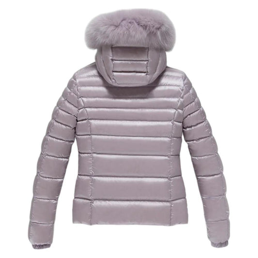 Refrigiwear Purple Nylon Women Jacket Refrigiwear