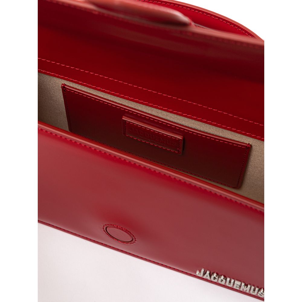 Jacquemus Red Leather Shoulder Bag Jacquemus