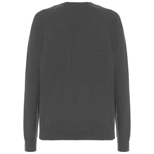 Malo Gray Wool Men's Turtleneck Sweater Malo