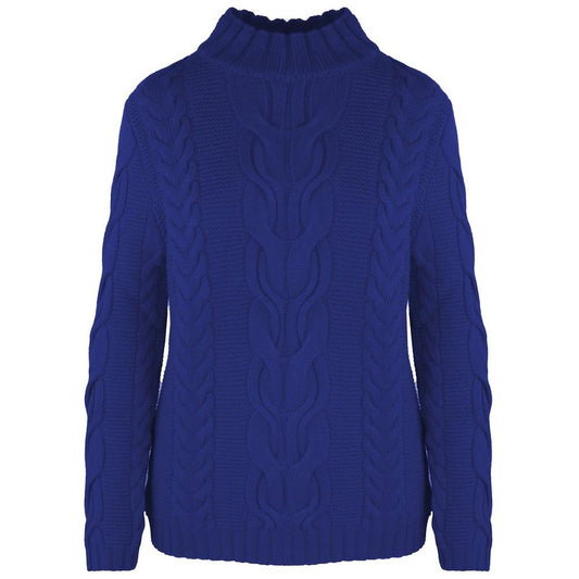 Malo Blue Wool Sweater Malo