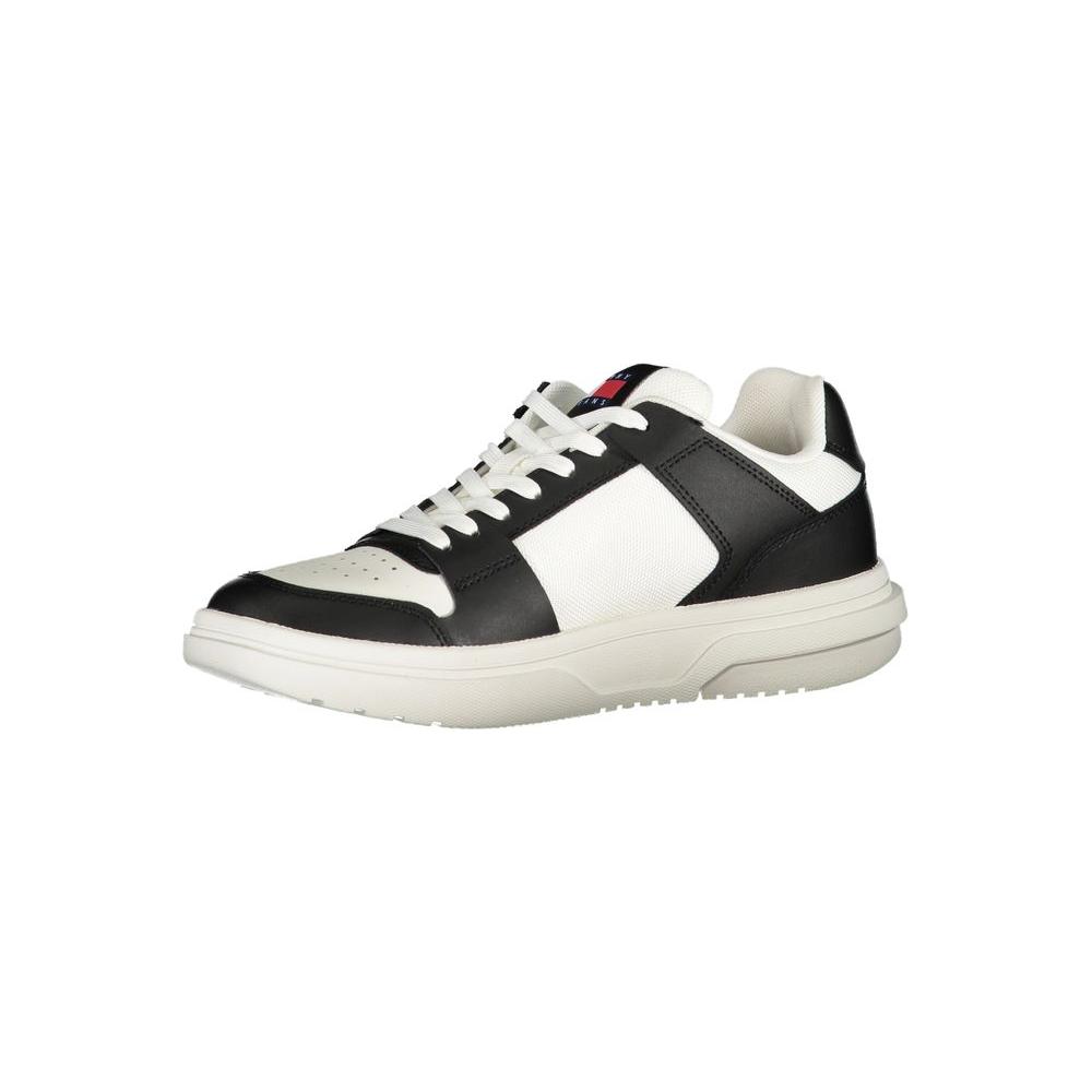 Tommy Hilfiger Black Polyester Sneaker