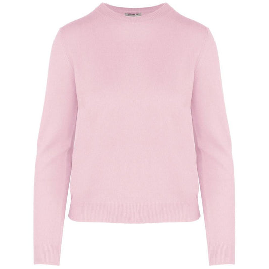 Malo Pink Cashmere Women Sweater Malo