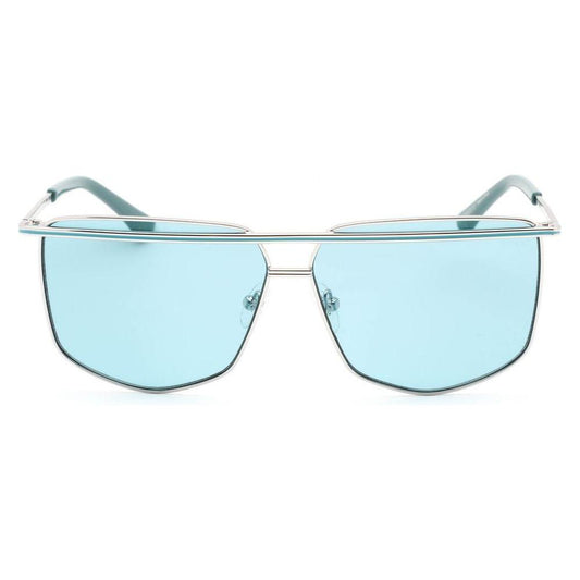 Guess Gray Metal Sunglasses Guess