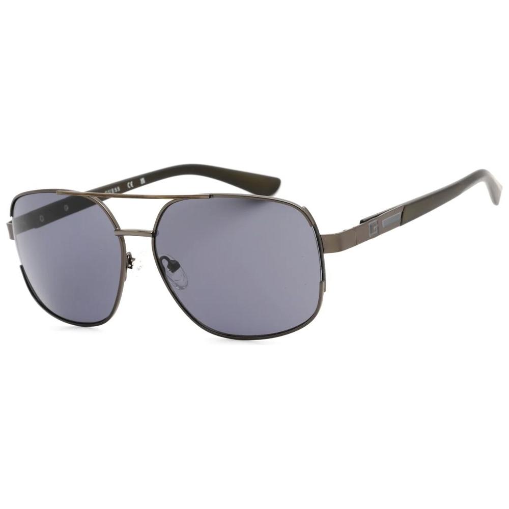 Guess Gray Metal Sunglasses Guess