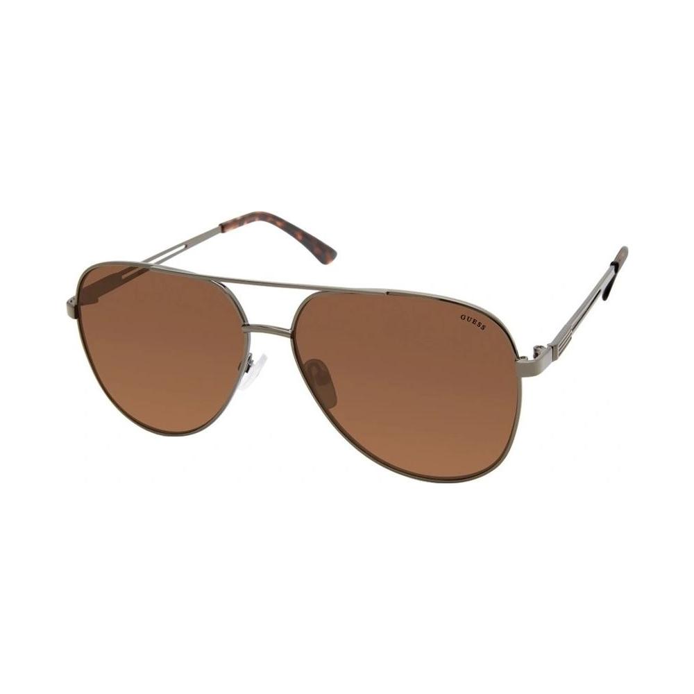 Guess Gray Metal Sunglasses Guess