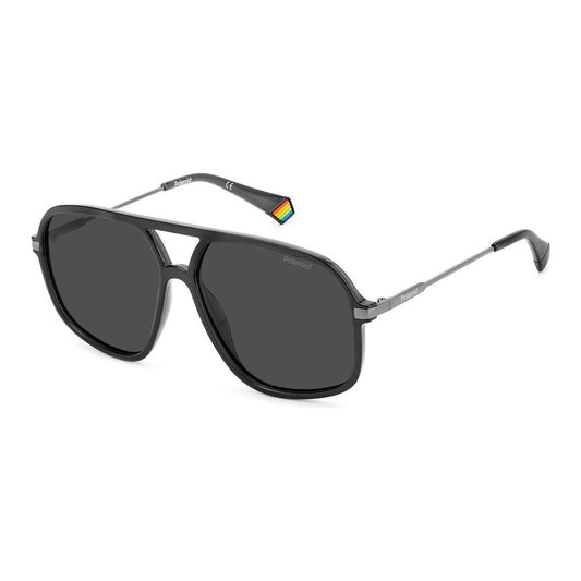 Polaroid Gray Plastic Sunglasses Polaroid