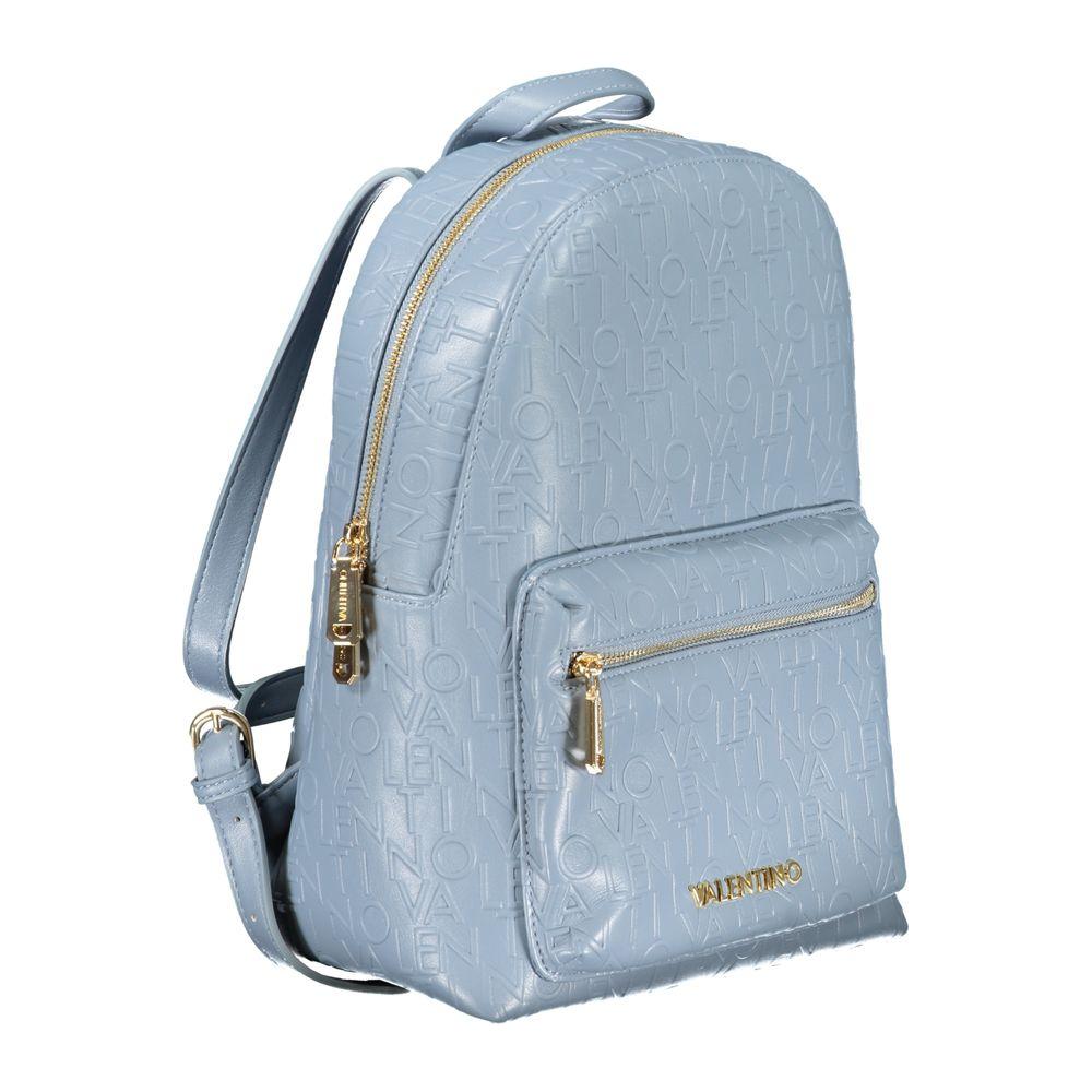 Valentino Bags Light Blue Polyethylene Backpack Valentino Bags