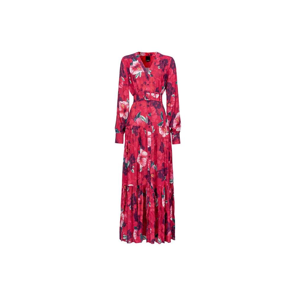 PINKO Fuchsia Viscose Dress PINKO