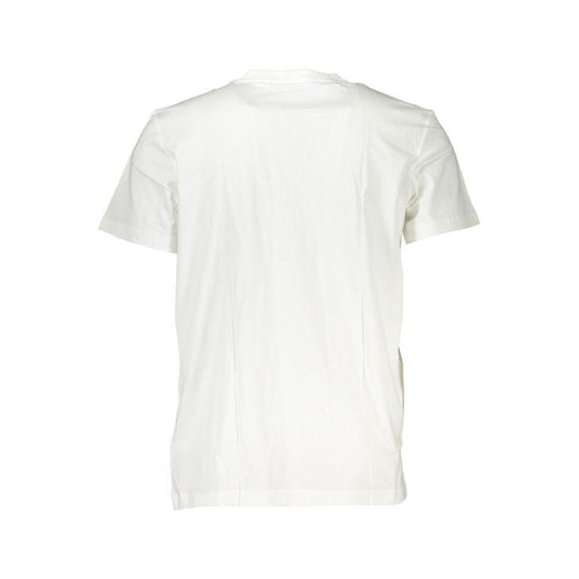 Calvin Klein White Cotton T-Shirt Calvin Klein