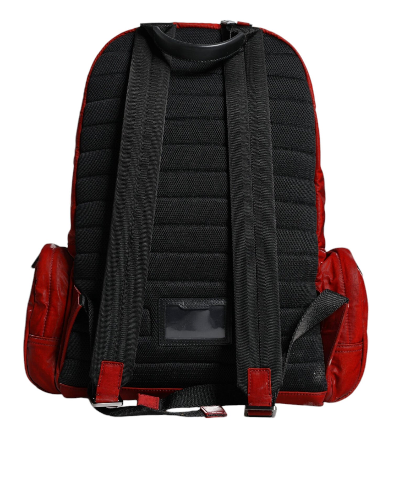 Front view with bag zipped and handles upright.