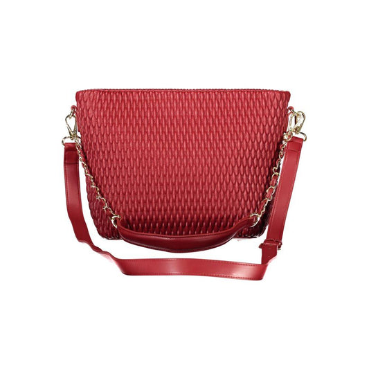 Valentino Bags Red Polyethylene Handbag Valentino Bags