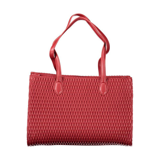 Valentino Bags Red Polyethylene Handbag Valentino Bags