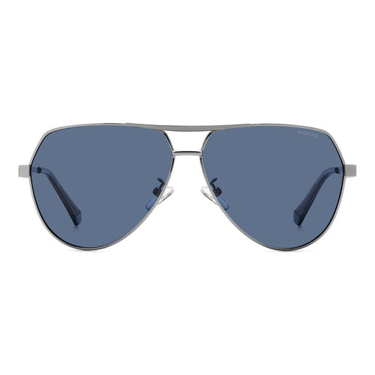 Polaroid Gray Metal Sunglasses Polaroid