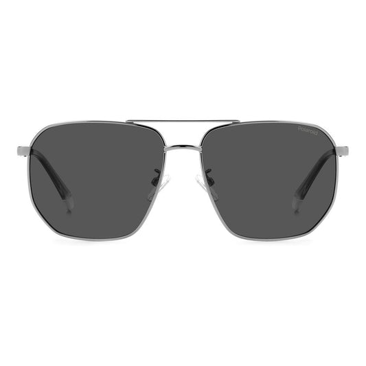 Polaroid Gray Metal Sunglasses Polaroid