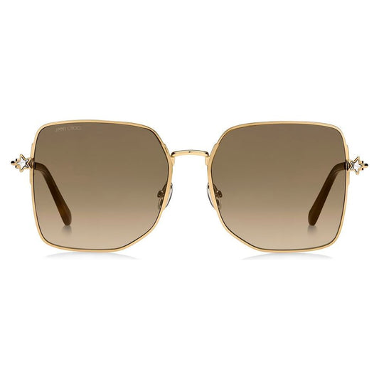 Jimmy Choo Gold Metal Sunglasses Jimmy Choo