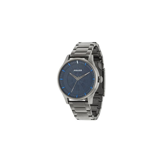 Police Gray Stainless Steel Watch Police