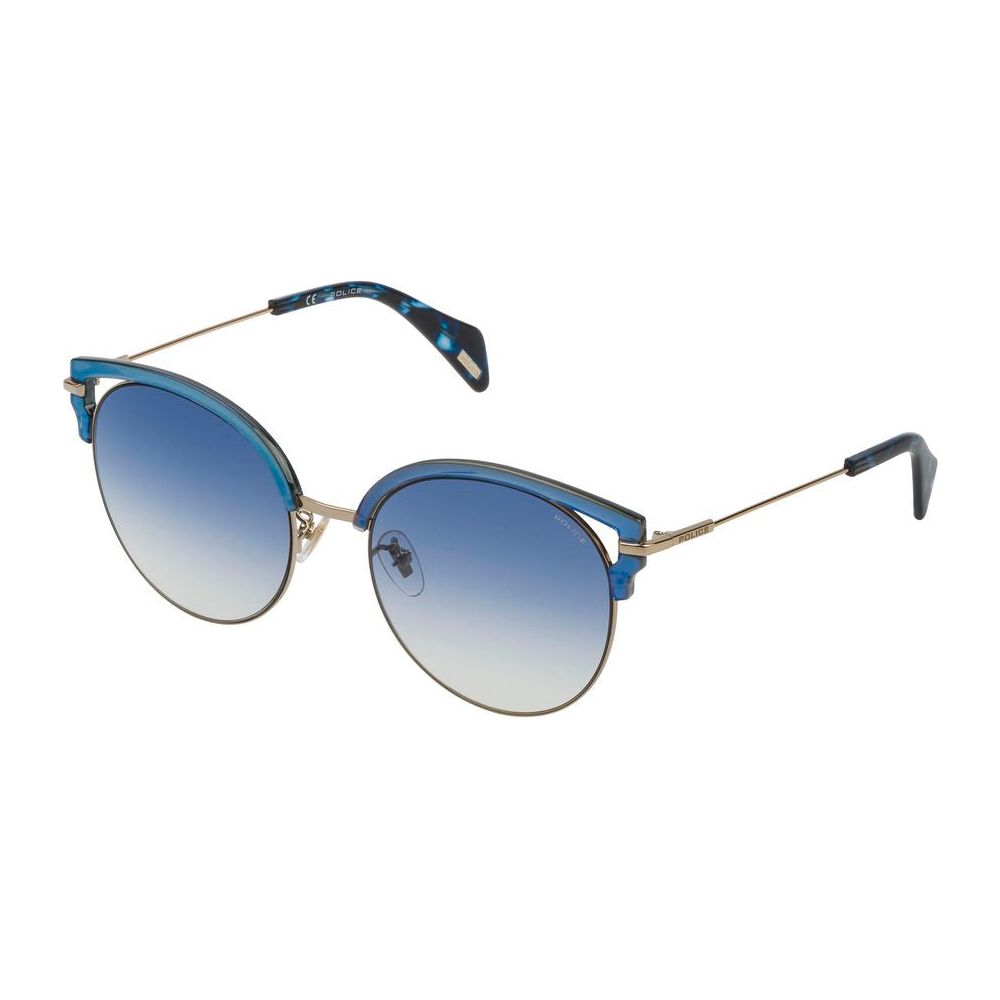 Police Silver Metal Sunglasses Police