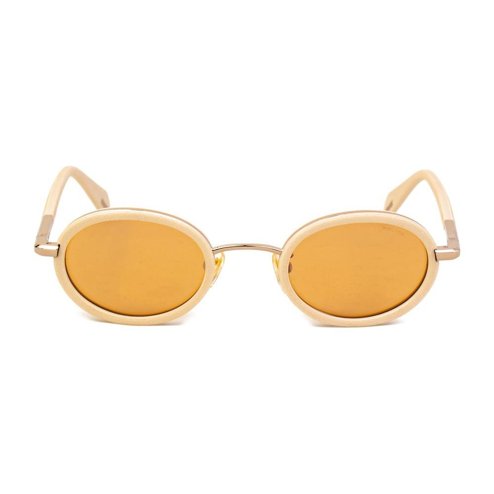 Police Gold Combined Metal Sunglasses Police