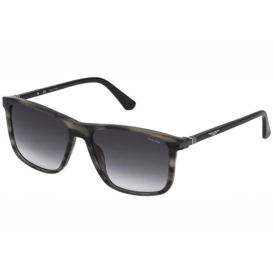 Police Brown Metal Sunglasses Police