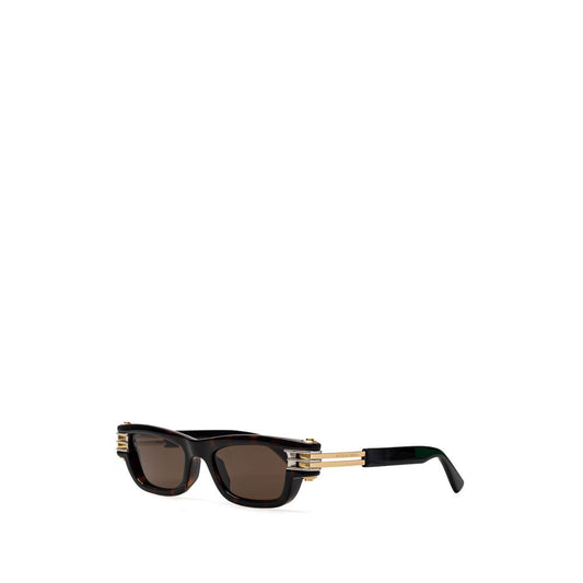 Bottega Veneta Brown Acetate Sunglasses Bottega Veneta