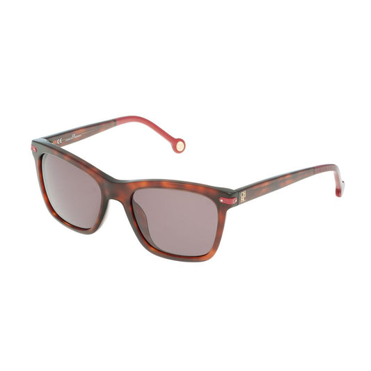 Carolina Herrera Brown Acetate Sunglasses Carolina Herrera