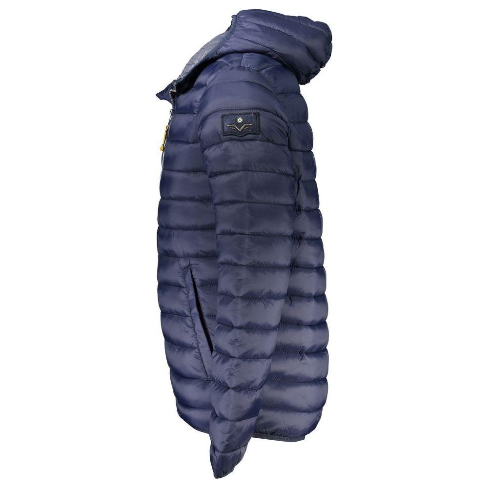 Armata Di Mare Blue Polyamide Jacket Armata Di Mare