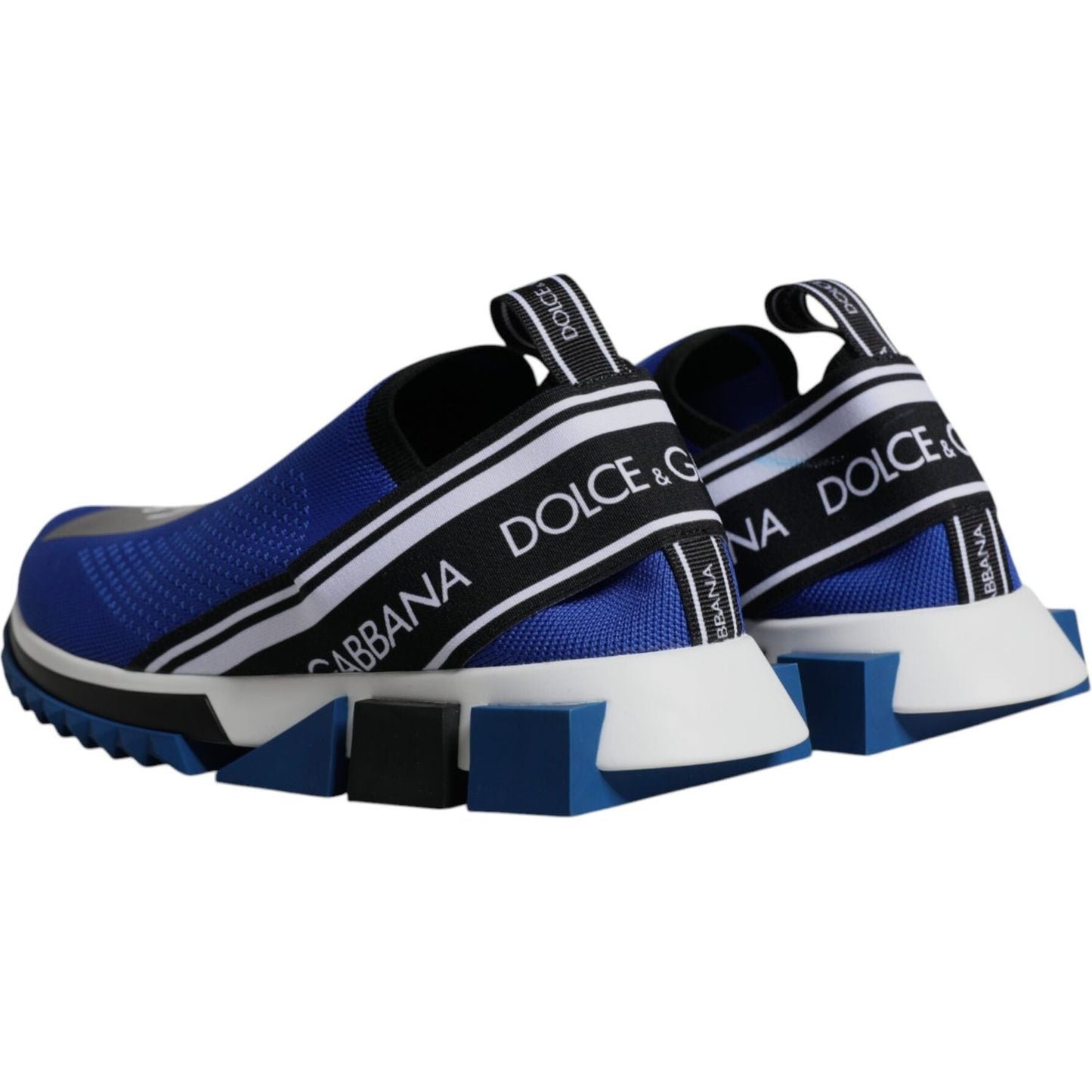 Dolce & Gabbana Blue Logo Low Top Sorrento Sneakers Shoes Dolce & Gabbana