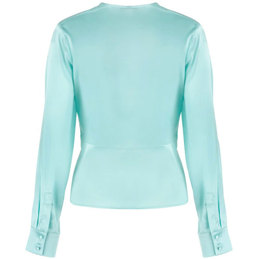 PINKO Green Silk Women's Blouse PINKO