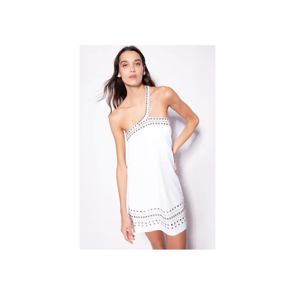 PINKO White Polyester Dress PINKO