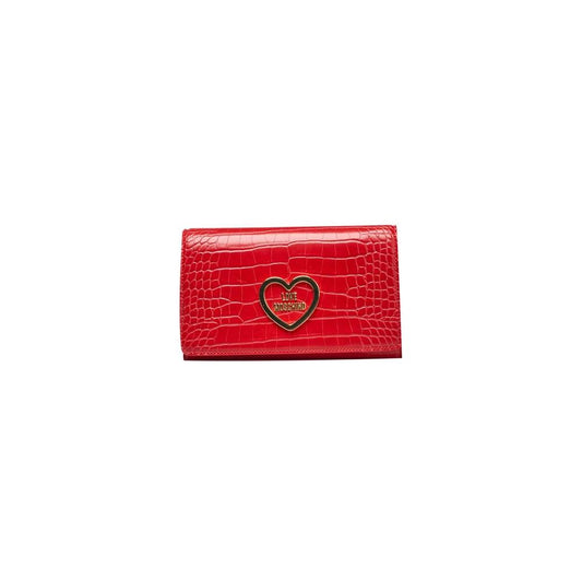 Love Moschino Red Polyethylene Crossbody Bag Love Moschino