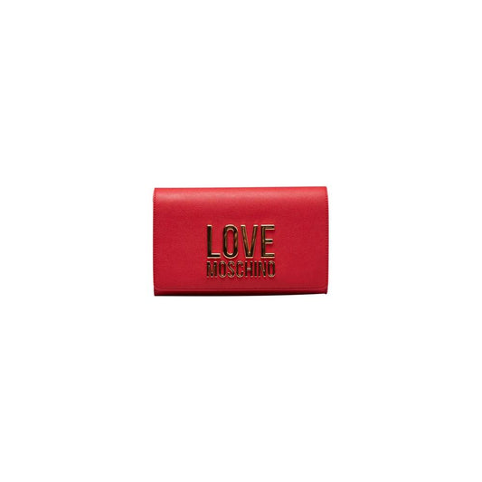 Love Moschino Red Polyethylene Crossbody Bag Love Moschino