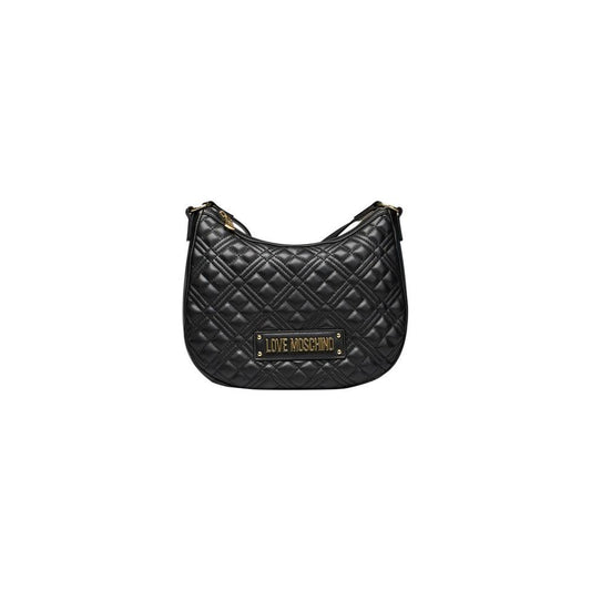 Love Moschino Black Polyethylene Crossbody Bag Love Moschino