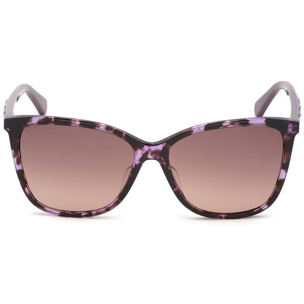 Swarovski Purple Plastic Sunglasses Swarovski