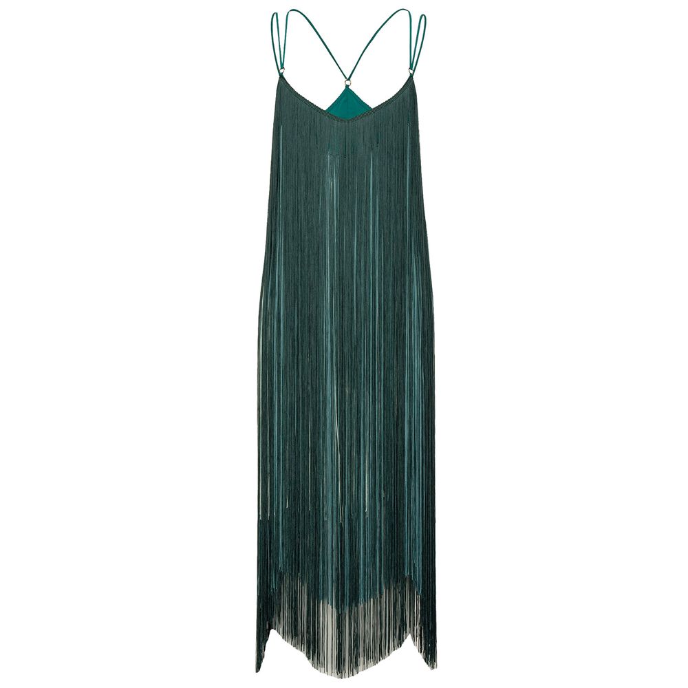 PINKO Green Polyester Dress PINKO