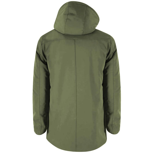 Yes Zee Green Nylon Jacket Yes Zee