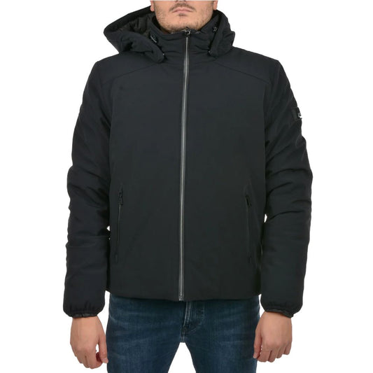 Yes Zee Black Nylon Jacket