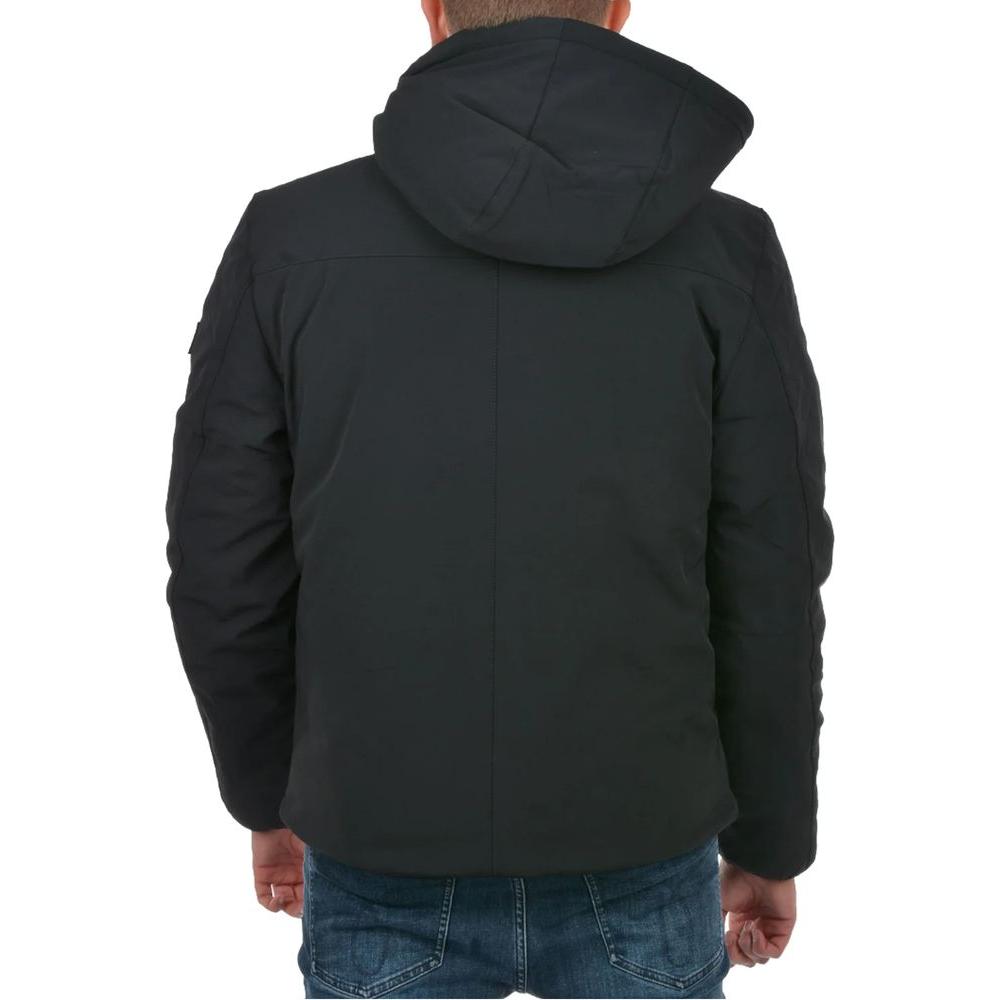 Yes Zee Black Nylon Jacket