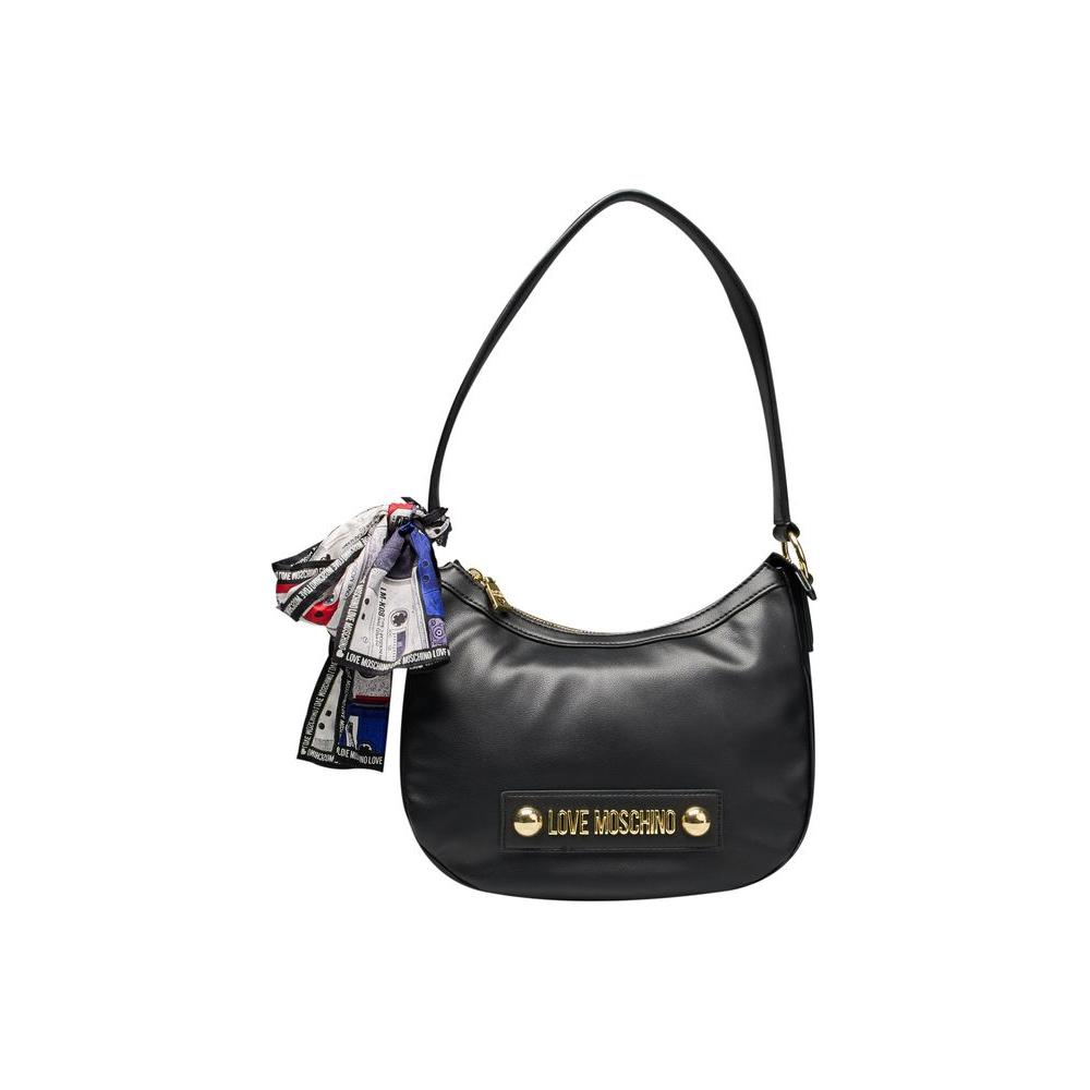 Love Moschino Black Polyethylene Handbag Love Moschino