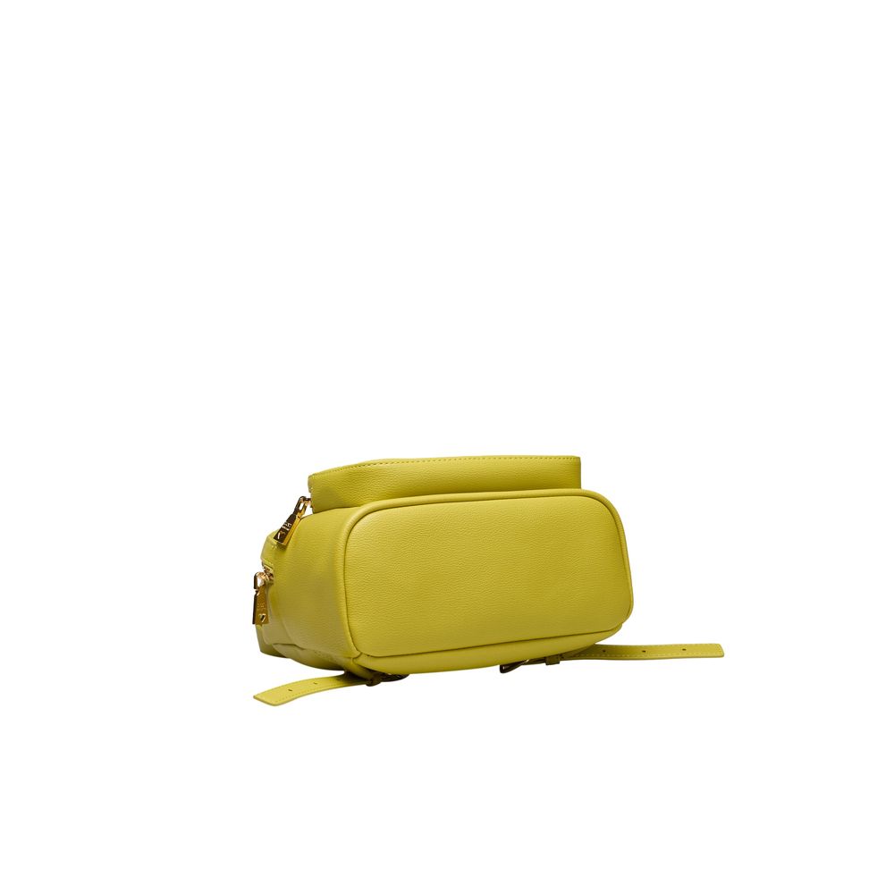 Love Moschino Yellow Polyethylene Backpack Love Moschino